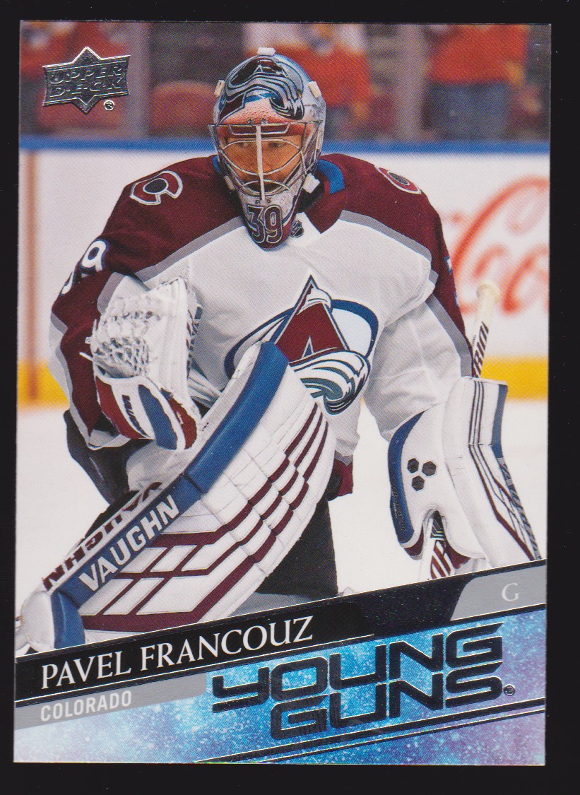 (image for) 2020-21 Upper Deck #249 Pavel Francouz YG RC